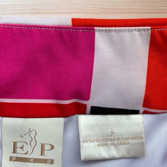 EP Pro Golf Skort Women’s Size 2 – Built-In Shorts, Breathable, Classic Style - Picture 4 of 5